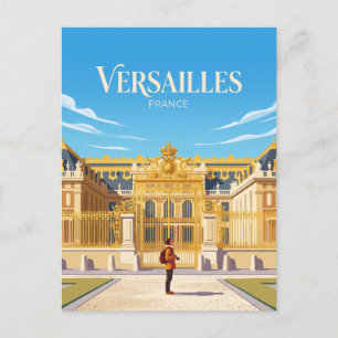 Paleis van Versailles Frankrijk Briefkaart