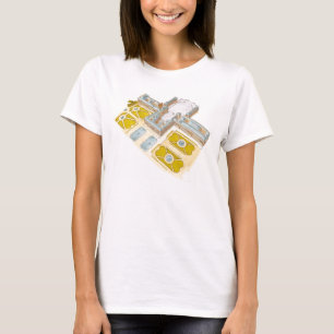 Paleis van Versailles. Frankrijk T-shirt