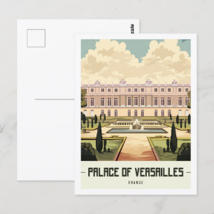 Paleis van Versailles Parijs Frankrijk Travel Plac Briefkaart