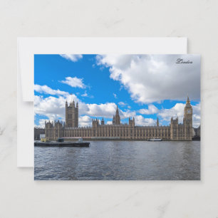 Paleis van Westminster Briefkaart