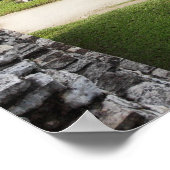 Palenque ruins - Temple of Inscriptions Poster (Hoek)