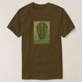 Paleo-chic Calymene Trilobiet in Groen T-shirt