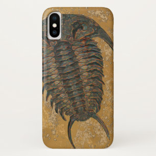 "Paleo-chic" Ceraurus Fossil Trilobite iPhone X Hoesje