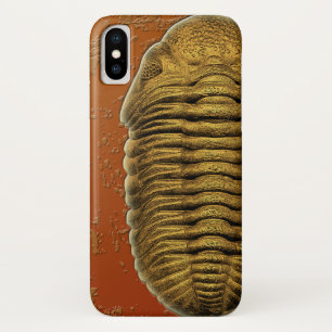 "Paleo-chic" Phacops Rana Fossil Trilobite iPhone X Hoesje