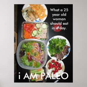 Paleo Food Poster