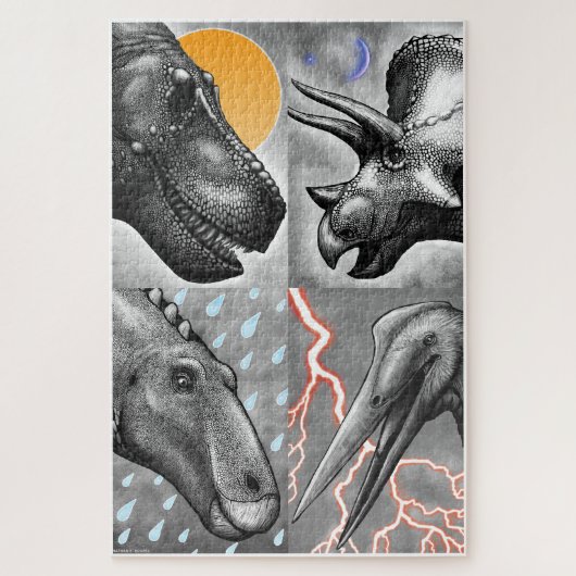 Paleo Portraits Puzzle Legpuzzel (Verticaal)