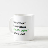 paléoécologiste, superbe mug à café (Devant gauche)