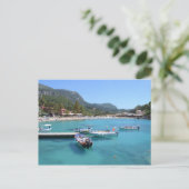 Paleokastritsa Beach, Corfu Briefkaart (Staand voorkant)