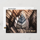 Paleolithische technologie briefkaart (Voorkant / Achterkant)