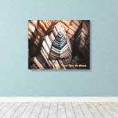 Paleolithische technologie canvas afdruk (Insitu (Houten vloer))