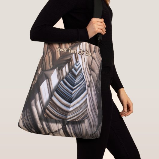 Paleolithische technologie crossbody tas (Dichtbij)