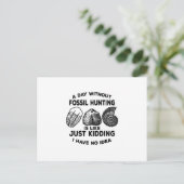 Paleontologen Briefkaart (Staand voorkant)