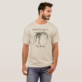 Paleontologen Dig Botten T-shirt (Voorkant volledig)