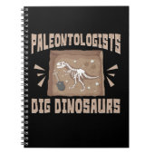 Paleontologen Dig Dinosaurs Notitieboek (Voorkant)