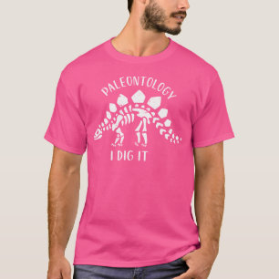 Paleontologie Ik Graaf Het Dinosaurus Fossiel Jage T-shirt