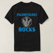 Paleontology Rocks Dinosaur Fossil Science Pun Gif T-shirt (Design voorkant)