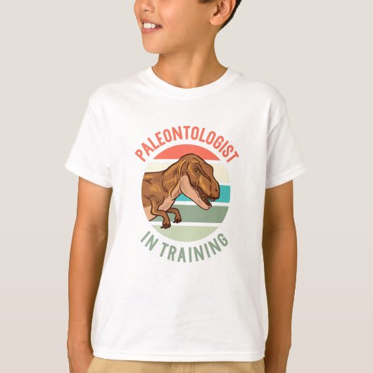 Paleontoloog in opleiding t-shirt (Voorkant)