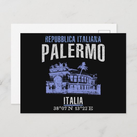 Palermo Briefkaart (Voorkant / Achterkant)