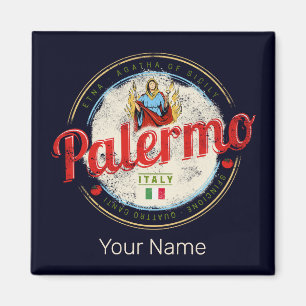 Palermo hoofdstad van Sicilië Italië  souvenir Magneet