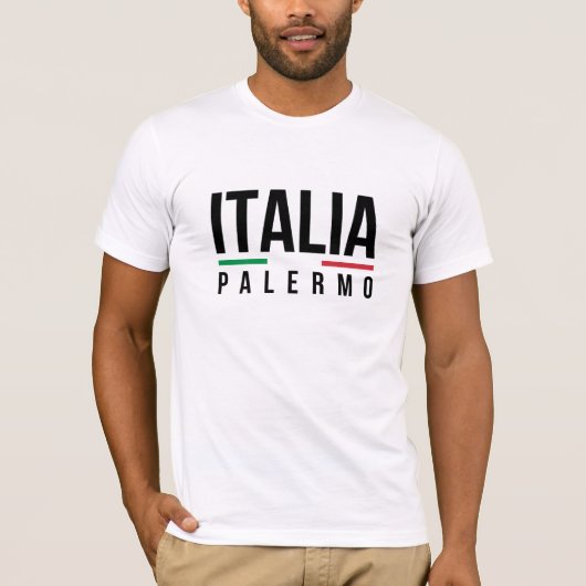 Palermo Italia T-shirt (Voorkant)