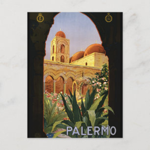 Palermo Italië Europa Reizen Briefkaart