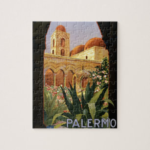 Palermo Italië Reistoerisme Reclame Legpuzzel