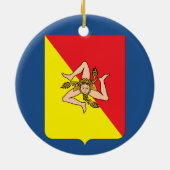 Palermo*, ornement de Noël de la Sicile (Dos)