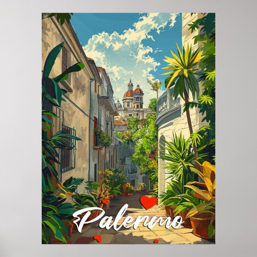  Palermo Poster (Voorkant)
