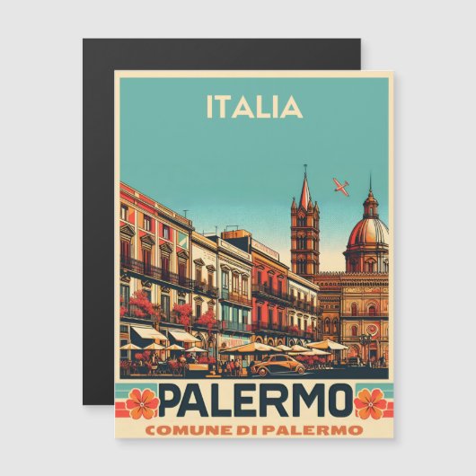 Palermo Sicilië Italiaans souvenir geschenken (Voorkant / Achterkant)