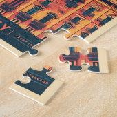 Palermo Sicilië Italiaans  souvenir geschenken Legpuzzel (Zijkant)