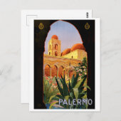 Palermo, Sicilië, Italië Briefkaart (Voorkant / Achterkant)