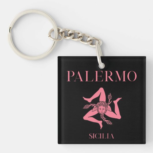 Palermo Sicilië Sleutelhanger (Voorkant)