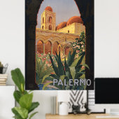 Palermo Travel Poster (Thuiskantoor)