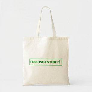 Palestijns auto registratie bord - Free Palestine. Tote Bag