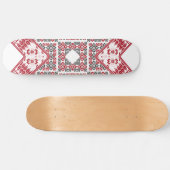 Palestijns borduurpatroon skateboard (Horizontaal)