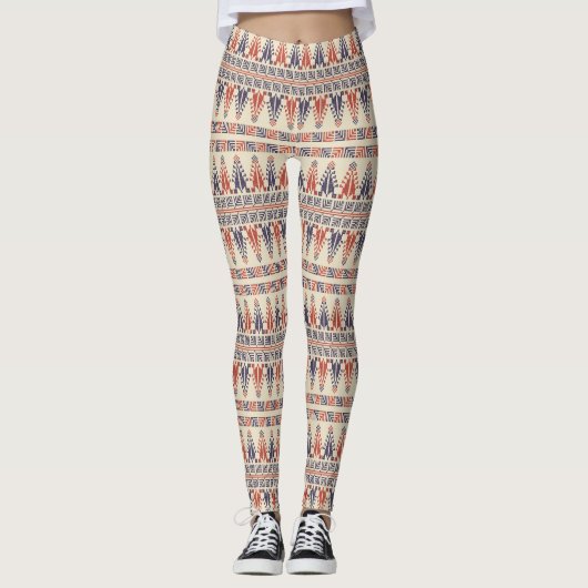 Palestijns borduurwerk leggings (Voorkant)