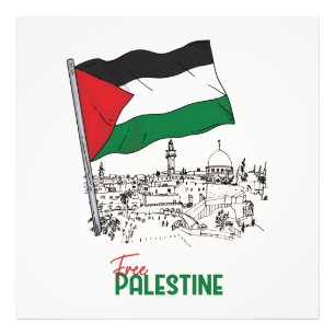 Palestijns erfgoed en hoop foto afdruk