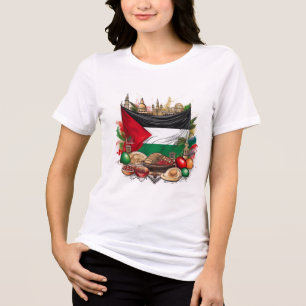 Palestijns Erfgoed Voedsel & Cultuur T-shirt