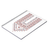 Palestijns patroon notitieboek (Linkerzijde)