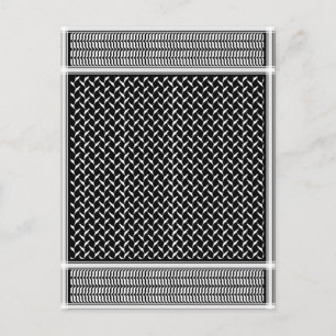 Palestijns Schort Keffiyeh Kitchen Towel Briefkaart