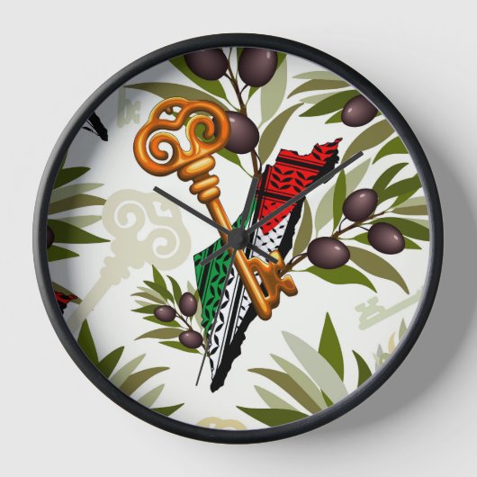 Palestijns sleutelsymbool van het recht op terugke (Voorkant)