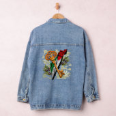 Palestijns sleutelsymbool van het recht op terugke denim jacket (Hangar)