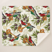 Palestijns sleutelsymbool van het recht op terugke sherpa deken (Voorkant (horizontaal))