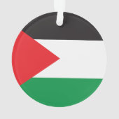 palestijnse Button, palestijnse vlag Ornament (achterkant)