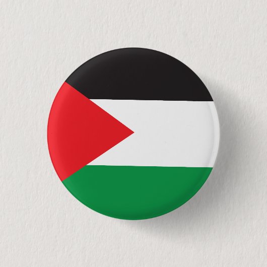 palestijnse Button, palestijnse vlag Ronde Button 3,2 Cm (Voorkant)