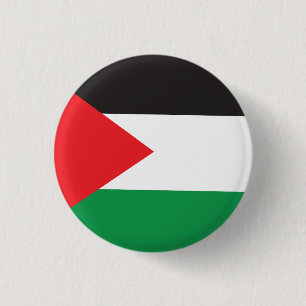 palestijnse Button, palestijnse vlag Ronde Button 3,2 Cm