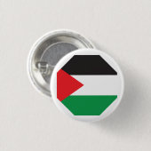 palestijnse Button, palestijnse vlag Ronde Button 3,2 Cm (Voorkant /achterkant)