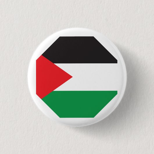 palestijnse Button, palestijnse vlag Ronde Button 3,2 Cm (Voorkant)