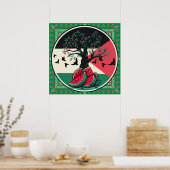 Palestijnse cultuur | Palestijnse watermeloen, oli Poster (Keuken)