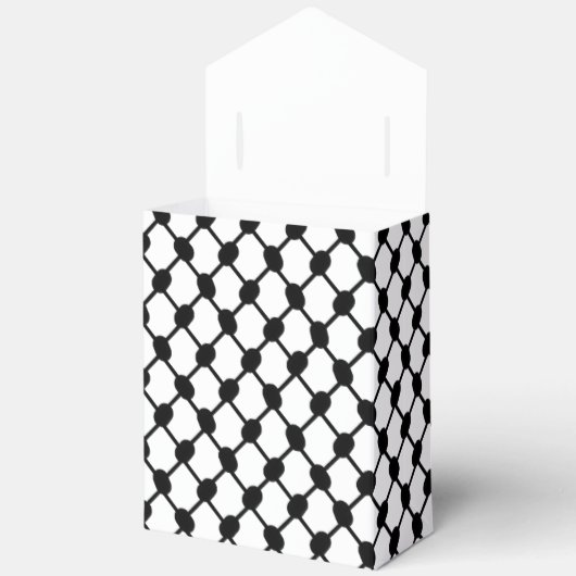 Palestijnse Hatta Keffiyeh bedankt voor jullie bru Bedankdoosjes (Open)